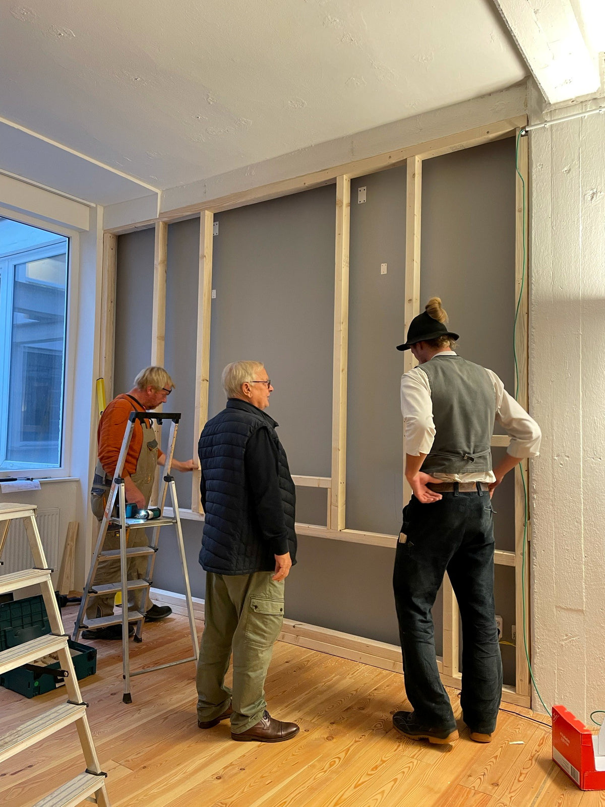 Parete o soffitto prima della posa: sottostruttura, cavità e posizione del diffusore